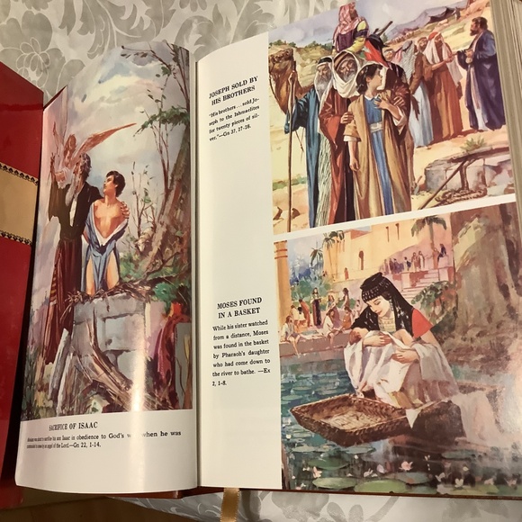 St. Joseph New American Bible Catholic Knights of Columbus on front leather NEW - Picture 4 of 7